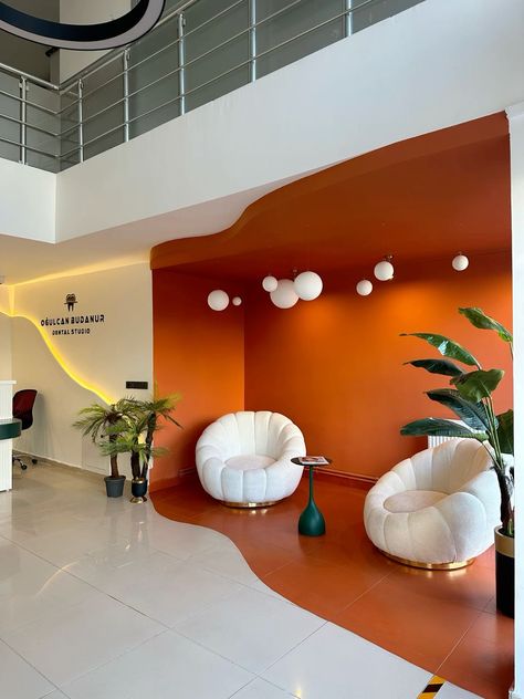 Reception & Lobby Design — luxury interior design by Exquisite Design & Spaces (India)