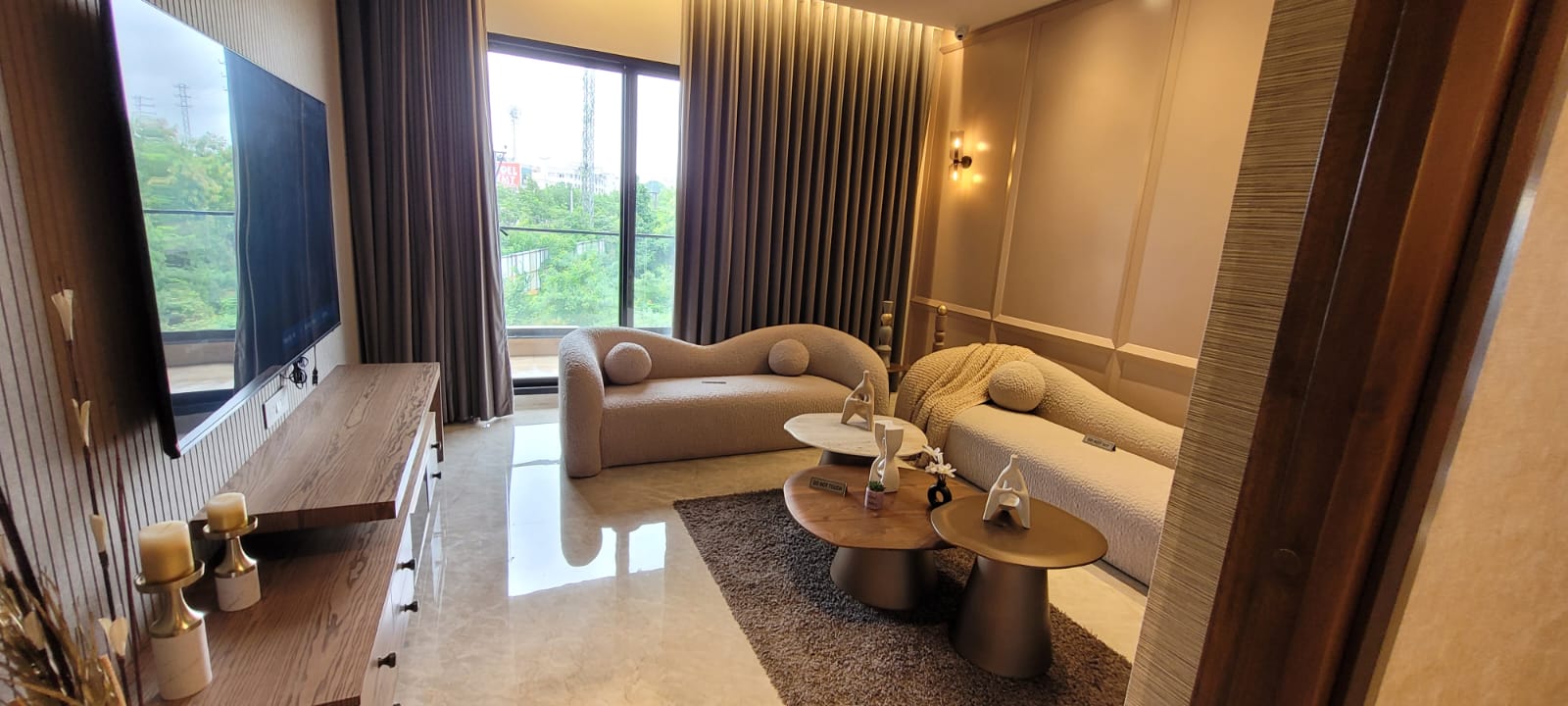 Luxury Apartment — luxury home interiors by Exquisite Spaces (India)